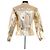 Giacca Louis Vuitton dorata in cotone D'oro - vista 4