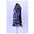 Dior Poncho de algodón rizo azul - vista 3