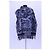 Dior Poncho de algodón rizo azul - vista 4