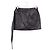 Minifalda de cuero negra Louis Vuitton Negro