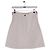 Falda Courreges de algodón blanca Blanco