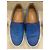 Jimmy Choo Blue Python Slip-On Sneaker Blau - Ansicht 3