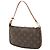 Borsa a tracolla Louis Vuitton Monogram Pochette Accessoires Marrone - vista 2