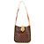 Borsa a tracolla Louis Vuitton Monogram Musette traforata marrone