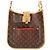 Borsa a tracolla Louis Vuitton Monogram Musette traforata marrone - vista 2
