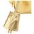Borsa Prada Mini Metallic Vitello Gold con manico superiore D'oro - vista 12