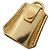 Borsa Prada Mini Metallic Vitello Gold con manico superiore D'oro - vista 13