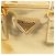 Borsa Prada Mini Metallic Vitello Gold con manico superiore D'oro - vista 8