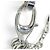 Collana a catena Gucci Interlocking G Argento - vista 5
