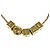 Loewe J698241X01 Pebble Cube Halskette Golden