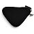Portachiavi pochette Prada in Re-Nylon con logo triangolare Nero - vista 3