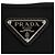 Portachiavi pochette Prada in Re-Nylon con logo triangolare Nero - vista 7