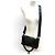 Borsa a tracolla Balenciaga BB in pelle morbida Nero - vista 3