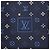 Cravatta da uomo Louis Vuitton in seta blu navy - vista 6