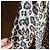 Alberto Biani Chaqueta de seda con estampado de leopardo Castaño - vista 4