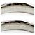 Chanel Platinum Matelassé Bandring mit Diamanten - Ansicht 5