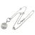 Bulgari Collana Bvlgari Astrale Cerchi in Oro Bianco 18K - vista 2