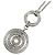 Bulgari Collana Bvlgari Astrale Cerchi in Oro Bianco 18K - vista 3