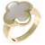 Van Cleef & Arpels 18K Yellow Gold Alhambra Band Ring  - view 1