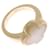 Van Cleef & Arpels 18K Yellow Gold Alhambra Band Ring  - view 3