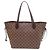 Borsa Tote Louis Vuitton Neverfull MM da donna Marrone