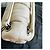 Saint Laurent Bolsa Puffer em couro acolchoado Bege - vista 3