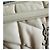 Saint Laurent Bolsa Puffer em couro acolchoado Bege - vista 5