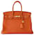 borsa Hermès Birkin 35 togo orange Arancione