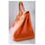 borsa Hermès Birkin 35 togo orange Arancione - vista 11
