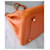 borsa Hermès Birkin 35 togo orange Arancione - vista 14