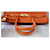 borsa Hermès Birkin 35 togo orange Arancione - vista 3