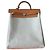 Hermès Herbag Zip backpack in canvas and leather Brown Beige