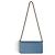 Cartera Prada de piel Saffiano azul con cadena dorada - vista 3