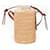 Borsa Loewe Cesta in paglia e pelle Marrone Beige - vista 3