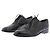 Dior Schwarze Leder-Derbies
