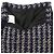 Falda Chanel de tweed de lana pied-de-poule Multicolor - vista 7