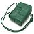 Pouch in pelle Maxi Intrecciato Bottega Veneta Verde - vista 2