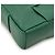 Pouch in pelle Maxi Intrecciato Bottega Veneta Verde - vista 3