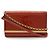 Borsa a pochette Louis Vuitton Monogram Vernis Rosso