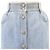 Falda de denim Chanel Metiers d'Art Paris-Dallas Azul - vista 2