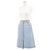Falda de denim Chanel Metiers d'Art Paris-Dallas Azul - vista 4