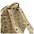 MCM Visetos Coated Canvas Backpack Beige - view 4