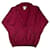 Hermès Hermes Wollpullover Braun Rot  - Ansicht 1