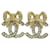 Orecchini Chanel Coco Mark Ribbon Argento - vista 3