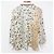 Autre Marque LEONARD SPORT Polo de manga larga con estampado de leopardo Beige - vista 2