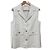 Gilet in lino Max Mara Caroline S Marrone