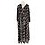 Sandro Kleid mit Blumenprint Schwarz