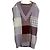 Autre Marque Gilet in maglia a quadri Grace Class Block Check Porpora Lavanda