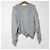 Autre Marque Diagram GRACE CONTINENTAL Asymmetrischer Strickpullover Braun - Ansicht 2