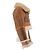 Acne Studios Shearling Jacke camel XS Kamel - Ansicht 3